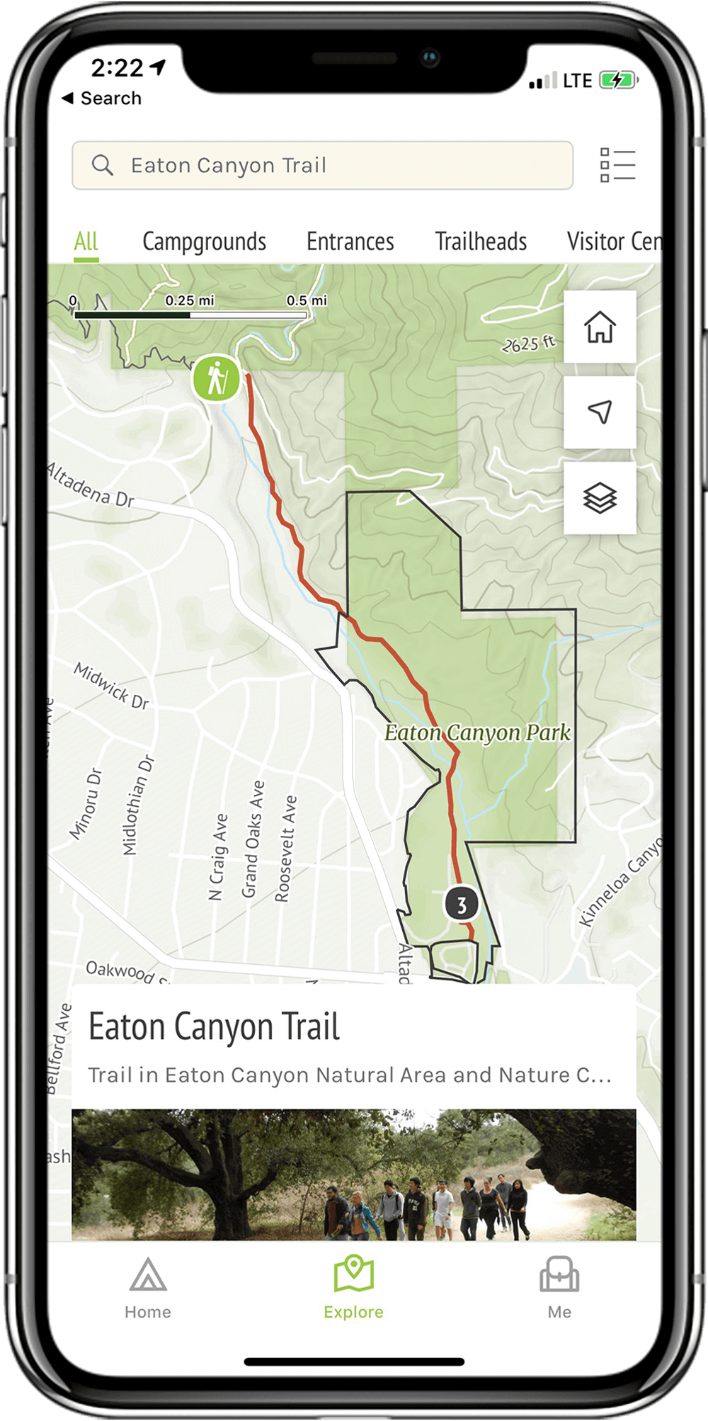 Eagle Rock Canyon Trail, California - 198 Reviews, Map